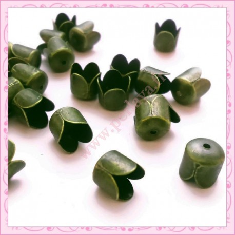 50 calottes bombées bronze