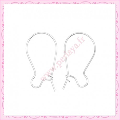 400 petites dormeuses 15mm en métal