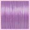 10 mètres de fil satiné queue de rat violet