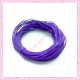 25 mètres de fil coton ciré violet 1mm