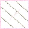 1 mètre de chaine bille argenté 1.5mm