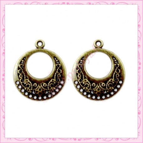 Lot de 20 petits estampes bronze