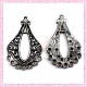 Lot de 20 estampes en métal argentés 3.6cm