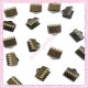 lot de 200 griffes ruban bronze 20mm