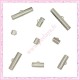 Mixte de 180 griffes argentées 6mm - 8mm - 10mm - 13mm - 16mm - 20mm - 25mm - 30mm - 35mm