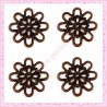  50 estampes filigranes cuivrées 1.8cm