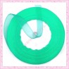 45 mètres de ruban organza 10mm vert turquoise