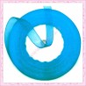 45 mètres de ruban organza 10mm bleu