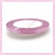 20 mètres de ruban satin 6mm pêche