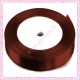 23 mètres de ruban satin 12mm noir