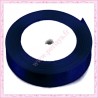 23 mètres de ruban satin 12mm bleu nuit