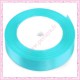 23 mètres de ruban satin 12mm bleu ciel