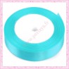 23 mètres de ruban satin 12mm bleu pastel