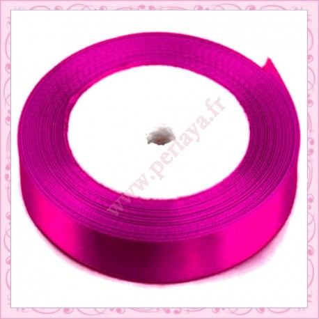23 mètres de ruban satin 12mm rouge