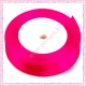23 mètres de ruban satin 12mm rose fuhia