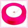 23 mètres de ruban satin 12mm rose