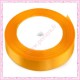 23 mètres de ruban satin 12mm orange
