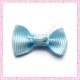 5 grandes appliques noeuds pois rose