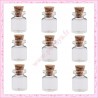  10 fioles en verre 0.5ml