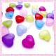 Mix de 30 perles coeur en acrylique