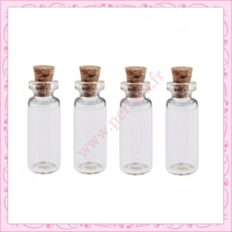 lot de 15 fioles 1ml en verre