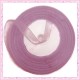 45 mètres de ruban organza 10mm violet