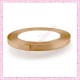 20 mètres de ruban satin 6mm marron caramel