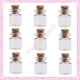 Lot de 10 fioles en verre 1.8cm