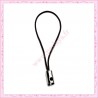 30 attaches straps noir pour portable