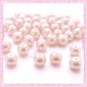 Lot de 50 perles en verre nacré 8mm rose
