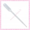  3 pipettes en plastique