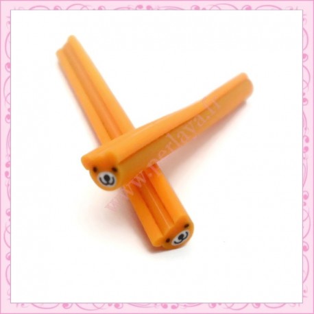 Lot de 5 canes fimo oeuf