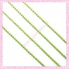 5 mètres de chaine bille vert pomme 1.5mm en métal