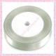 23 mètres de ruban satin 12mm gris