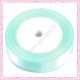 23 mètres de ruban satin 12mm bleu pastel