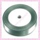 23 mètres de ruban satin 12mm gris argenté