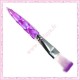 Pinceau en fibre de nylon violet 14cm