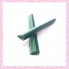 5 canes fimo feuille verte