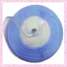 45 mètres de ruban organza 10mm bleu