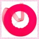 45 mètres de ruban organza 10mm rose fushia fluo