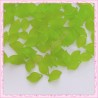 200 feuilles lucite verte 18mm