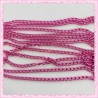 5 mètres de chaine rose fuchsia en aluminium